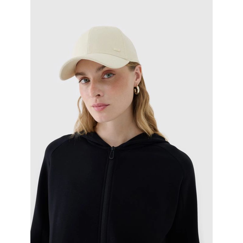 Women's sweatshirt with zipper and modal 4F 4FWSS25TSWSF1577-20S *Kategoria tymczasowa Your Sports Performance