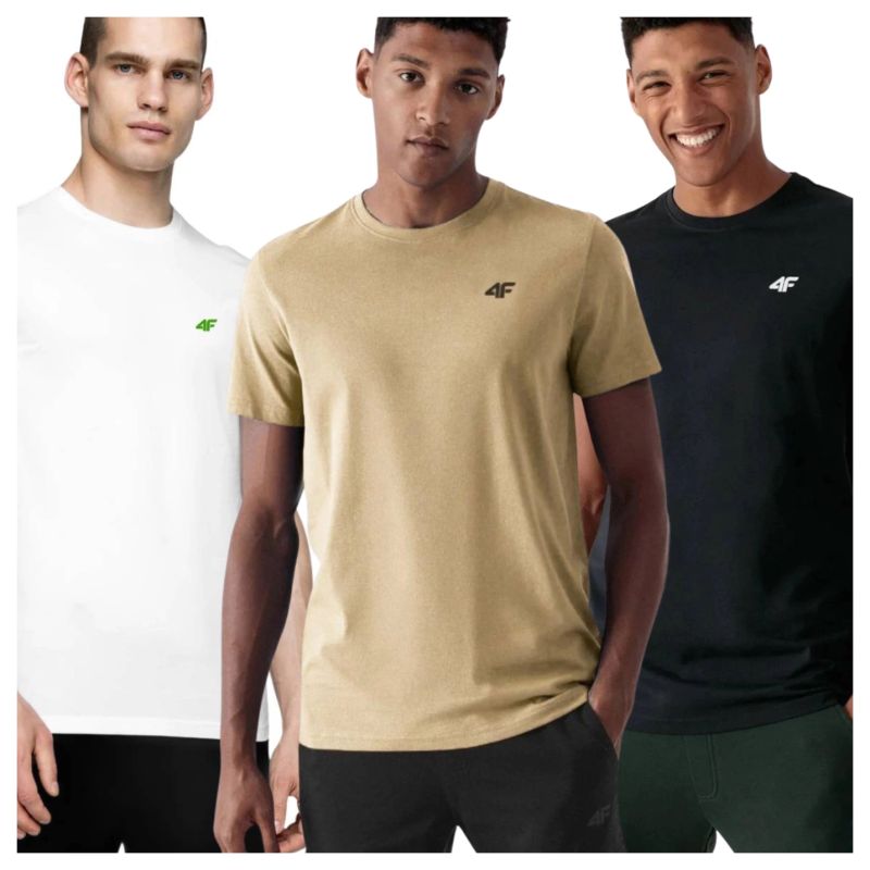T-shirts 4F M 4FWSS25TTSHM3956-95S *Kategoria tymczasowa Your Sports Performance