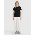Women's regular printed T-shirt 4F 4FRSS25TTSHF2693-20S *Kategoria tymczasowa Your Sports Performance