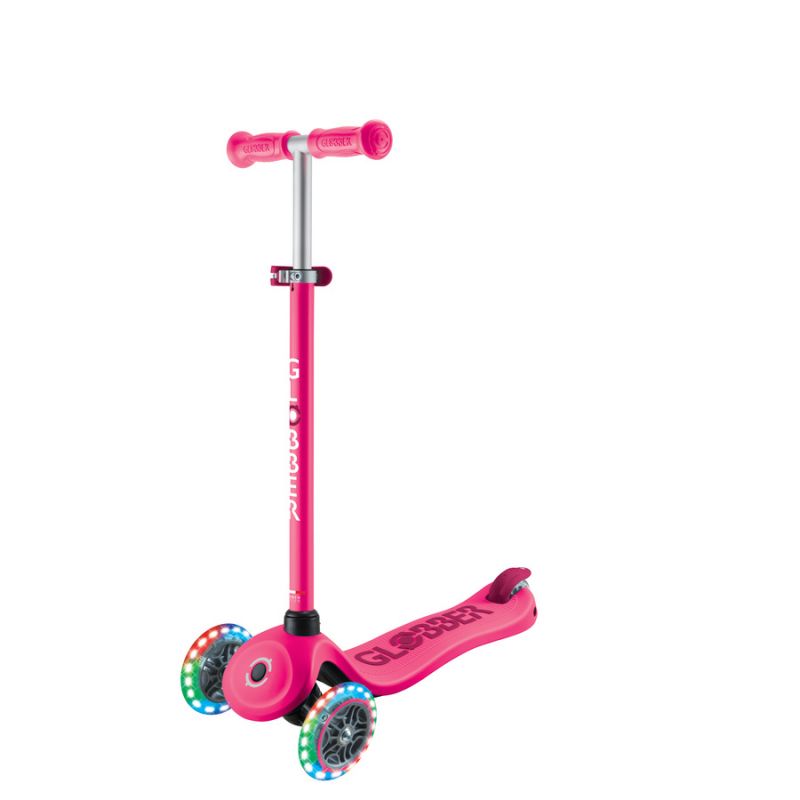 Scooter with seat GO•UP SPORTY LIGHTS (452-610-4 S) Accessories/Skating/Hulajnogi/Traditional/For kids/Globber Your Sports Performance