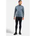 Men’s Odlo ZEROWEIGHT WARM HYBRID Jacket, grey