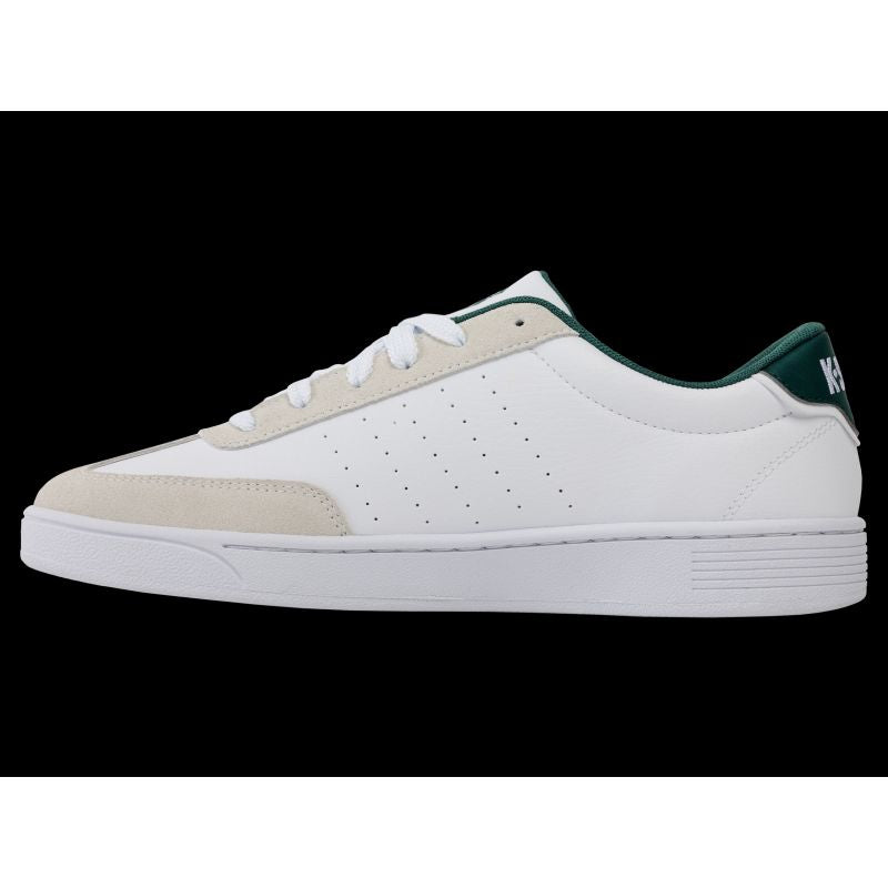 K-swiss sneakers COURT BALBOA WHITE/CLOUD DANCER/POSY GREEN-M (04735-168-M) K- Swiss