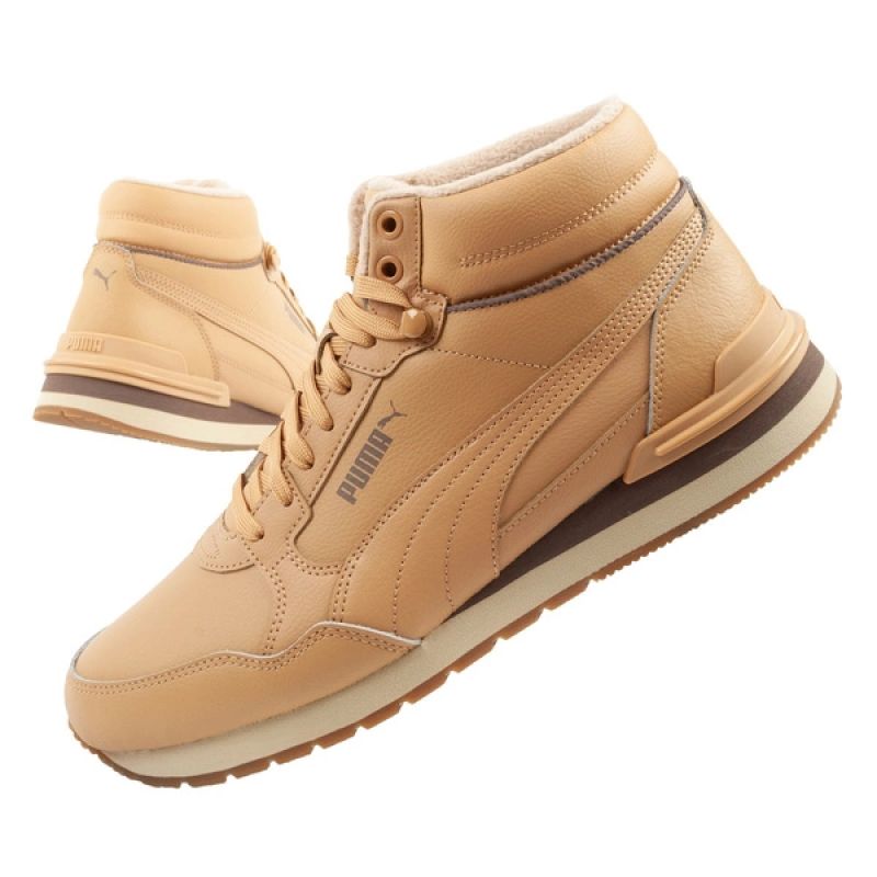 Puma ST Runner v4 Mid men's high-top sneakers brown Puma