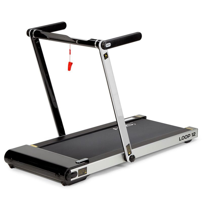 HMS LOOP12 MULTI Electric Treadmill with Desk 1-12 km/h, Gray In preparation Your Sports Performance