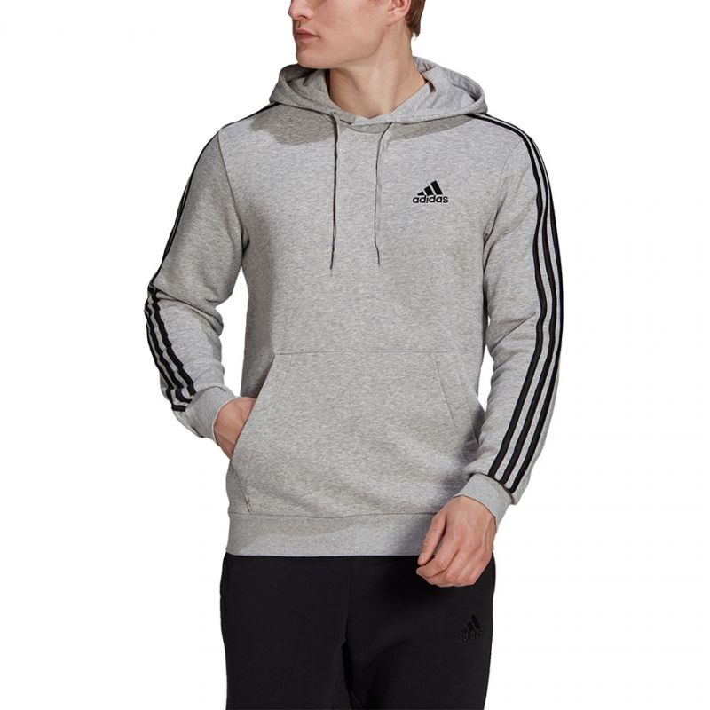 Adidas Essentials Fleece 3-Stripes Hoodie M GK9084 Clothing/Lifestyle Adidas