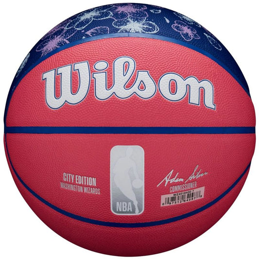 Wilson NBA Team City Collector Washington Wizards Ball WZ4016430ID basketball Accessories/Balls/Basketball Your Sports Performance