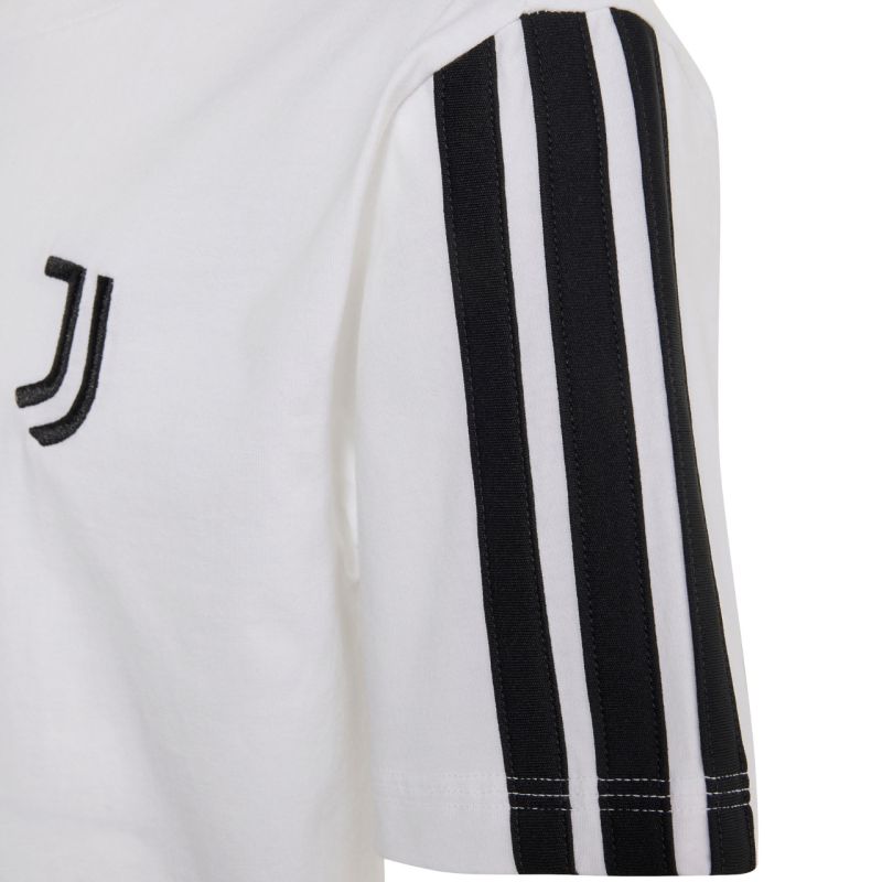 adidas Juventus Turin kids' T-shirt white and black KF9868