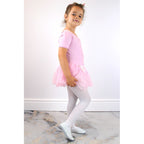 Leather ballet shoes with white elastic bands Jr Nazo Footwear/Lifestyle Your Sports Performance