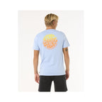 RIP CURL Wettie Passage Icon Tee Blue