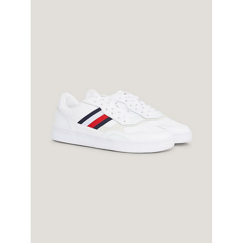 Court Cupsole Retro Lth Stripes M FM0FM04828YBS shoes Footwear/Lifestyle/Tommy Hilfiger Your Sports Performance