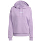 Women's adidas Essentials Linear French Terry Hoodie Purple JY0036 In preparation Adidas