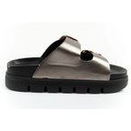 Lee Cooper shoes women's slippers silver comfortable platform fashionable Lee Cooper