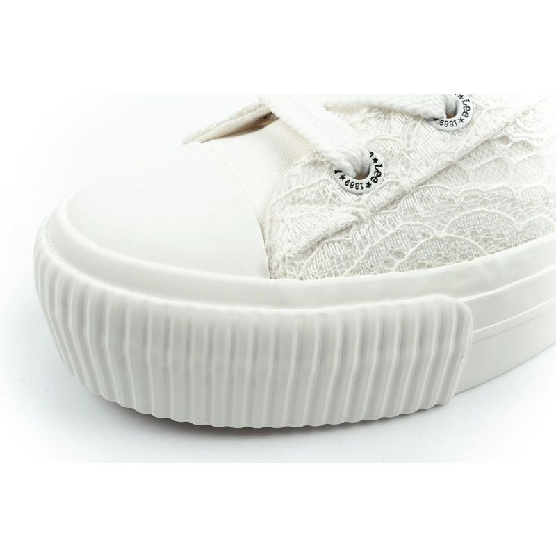 Lee Isla women's sports shoes sneakers white platform lace To be categorized Your Sports Performance