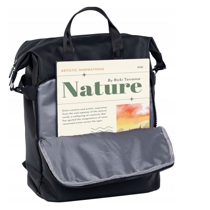 NOVEEN CTB300 Black Cabin Travel Backpack 40x50x16 Bagaż/Plecaki Your Sports Performance