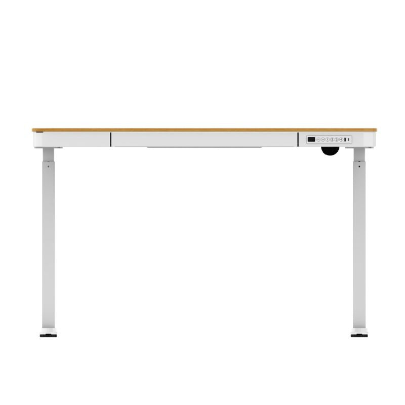 Tuckano Electric Height Adjustable Desk ET119W-C White/Oak. Desk top dimensions 120 x 60cm. Biurka/Biurka nowoczesne Your Sports Performance
