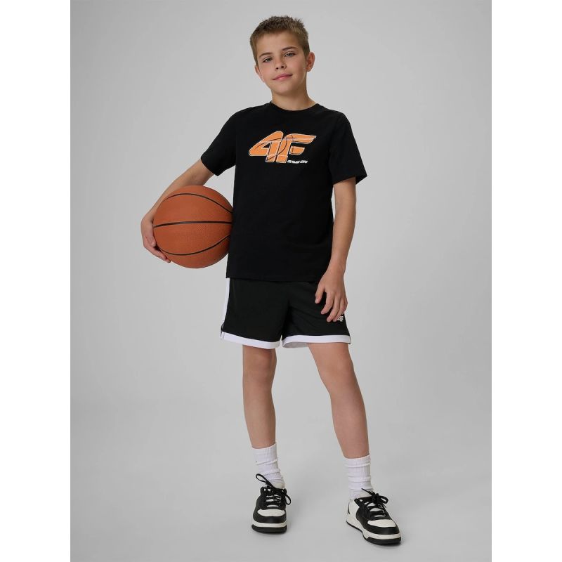 Boys’ Printed T-Shirt 4F 4FJRAW26TTSHM4347-20S