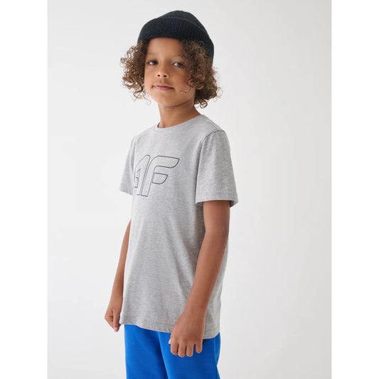 Boy's printed T-shirt 4F Junior 4FJWMM00TTSHM1627-27M *Kategoria tymczasowa Your Sports Performance