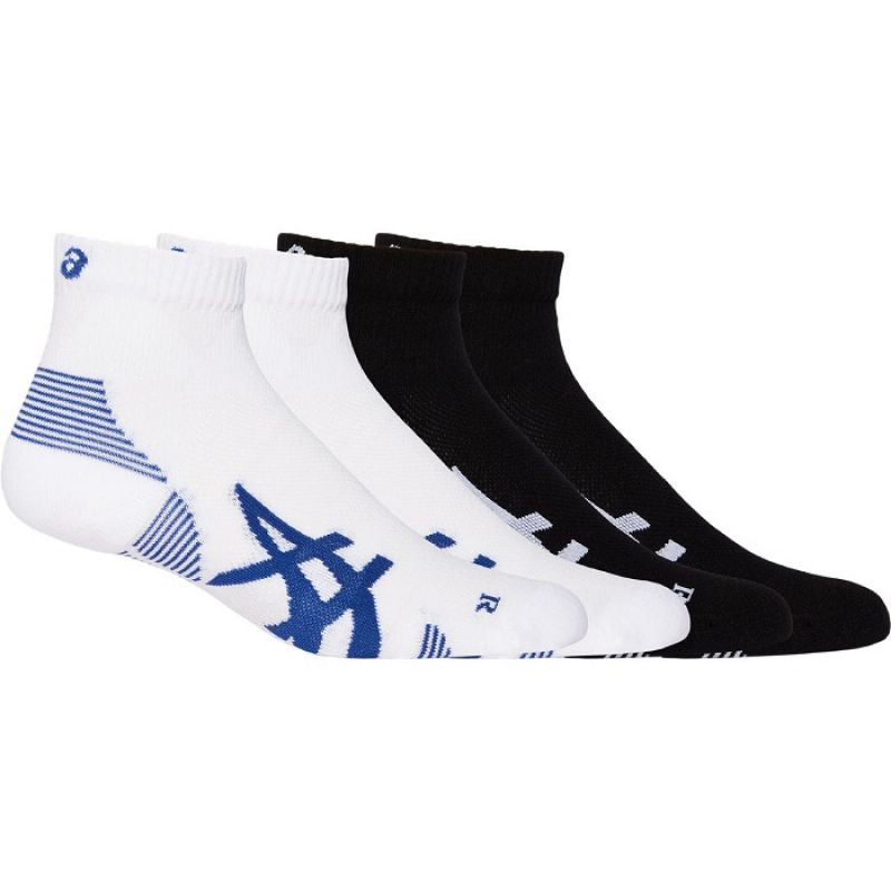 Asics 2PPK Cushion Run Quarter Sock 3013A800001 Clothing/Running Asics