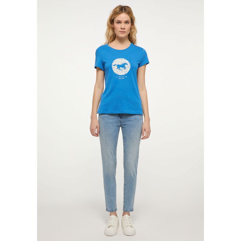 Mustang Alexia C Print T-shirt W 1013781 5428 Clothing/Lifestyle/T-shirts/Mustang Your Sports Performance