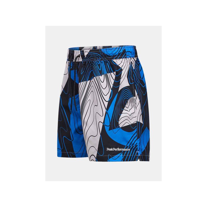 PEAK PERFORMANCE M Graphic Swim Shorts, Blue