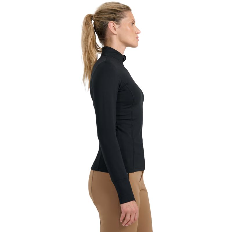 Women's thermal sweatshirt 4F F098 deep black 4FWAW25UBRUF098 20S In preparation Your Sports Performance