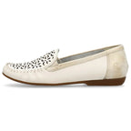 Rieker W RKR658 comfortable leather openwork shoes, beige Fashion/Footwear Your Sports Performance