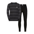 Thermal underwear - Odlo Set ACTIVE WARM Special Set size L Dark Gray Odzież militarna/Bielizna termoaktywna Your Sports Performance