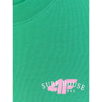 Women's loose T-shirt with print 4F 4FRSS26TTSHF4516-42S