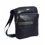 Aeronautica Militare Fly Men's Shoulder Bag Messenger Bag Blue - AM-391 Akcesoria i sprzęt koszykarski/Torby i plecaki Your Sports Performance
