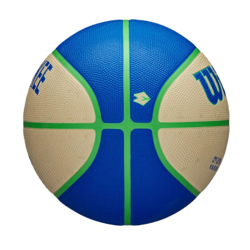 Wilson NBA Milwaukee Bucks Team City Icon Basketball - WZ4024217XB Piłki do koszykówki/Na zewnątrz - Outdoor Your Sports Performance