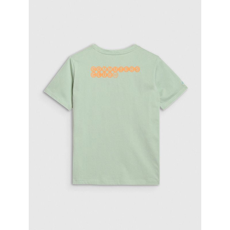 Women's oversize printed T-shirt 4F 4FWSS25TTSHF2238-47S *Kategoria tymczasowa Your Sports Performance