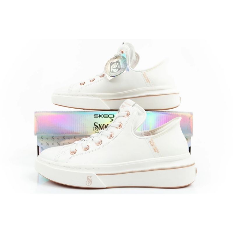 Skechers Snoop One-OG Leather Slip-Ins W 186001/WHT shoes Footwear/Lifestyle/Skechers Skechers
