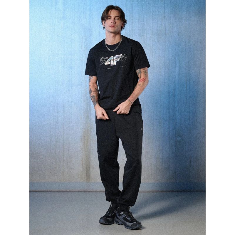 Men's regular printed T-shirt 4F 4FRSS26TTSHM3662-20S 4f
