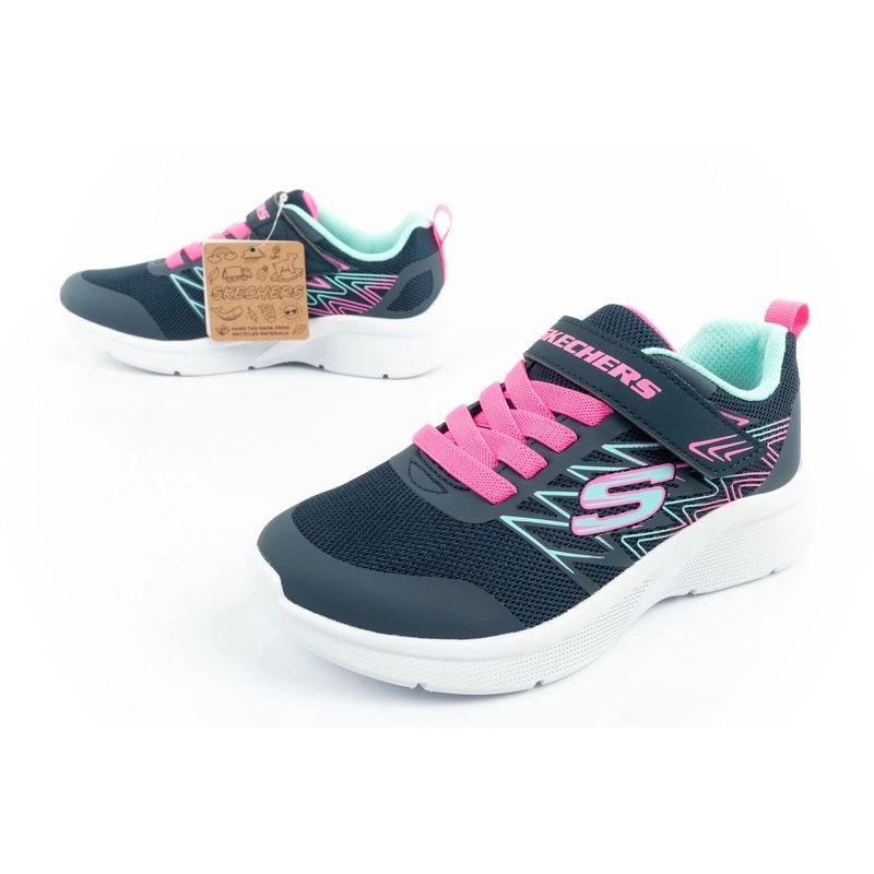 Skechers Microspec children's sports shoes for girls lightweight In preparation Your Sports Performance