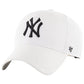 47 Brand MLB New York Yankees Cap Jr B-RAC17CTP-WH Clothing/Lifestyle/47 Brand Your Sports Performance
