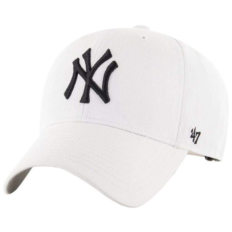 47 Brand MLB New York Yankees Cap Jr B-RAC17CTP-WH Clothing/Lifestyle/47 Brand Your Sports Performance