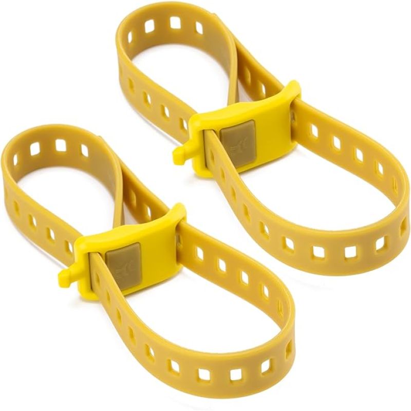 Qunature fastening straps 2 pcs 46cm yellow Qunature/Akcesoria Turystyczne/Linki Your Sports Performance