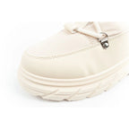 Lee Cooper women's winter hiking shoes, insulated, beige and cream Lee Cooper