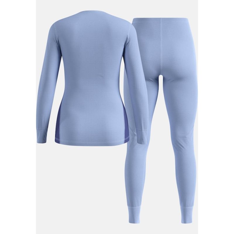 Thermal underwear - Odlo Set ACTIVE WARM Special Set size S Navy blue Odzież militarna/Bielizna termoaktywna Your Sports Performance