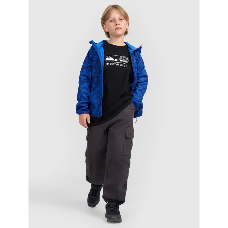 Softshell jacket, windproof membrane 5000, boys 4F 4FJRAW25TSOFM508-90A Clothing Your Sports Performance