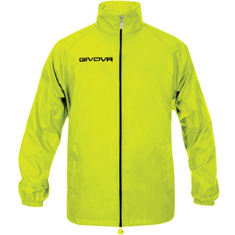 Jacket Givova Rain Basico Fluo RJ001 0019 Clothing/Football/Givova Givova