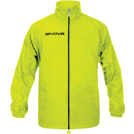 Jacket Givova Rain Basico Fluo RJ001 0019 Clothing/Football/Givova Givova