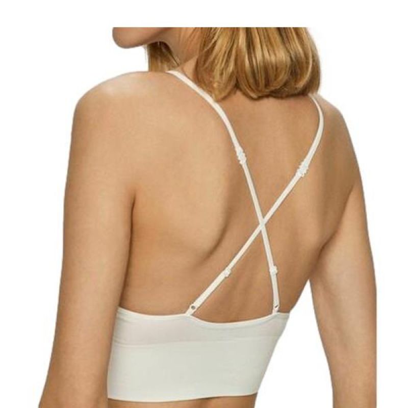 Reebok SEAMLESS BRA TERRI women's bra in white (C95130) In preparation Your Sports Performance