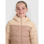 Girls' down jacket with synthetic filling 4F 4FJRAW25TDJAF0771-83S Clothing Your Sports Performance