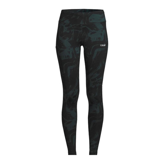 CASALL Essential Printed Tights green leggings Import z PMSport Your Sports Performance