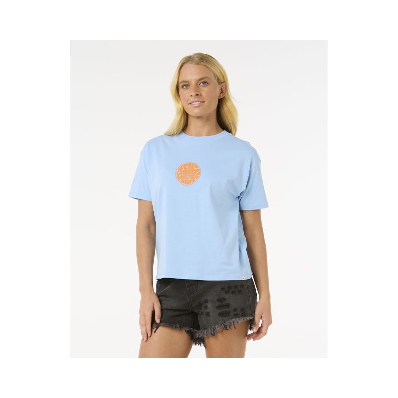 RIP CURL Icons Of Surf Relaxed Tee T-Shirt blue