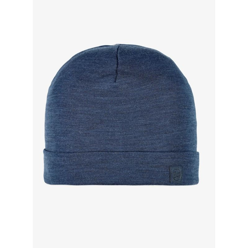 BUFF MERINO HEAVYWEIGHT BEANIE SOLID INDIGO Odzież militarna/Nakrycia głowy Your Sports Performance