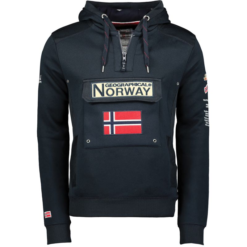 Geographical Norway Gymclass Db 054 M sweatshirt WW2489H/GN/Navy Clothing/Outdoor/Geographical Norway Your Sports Performance