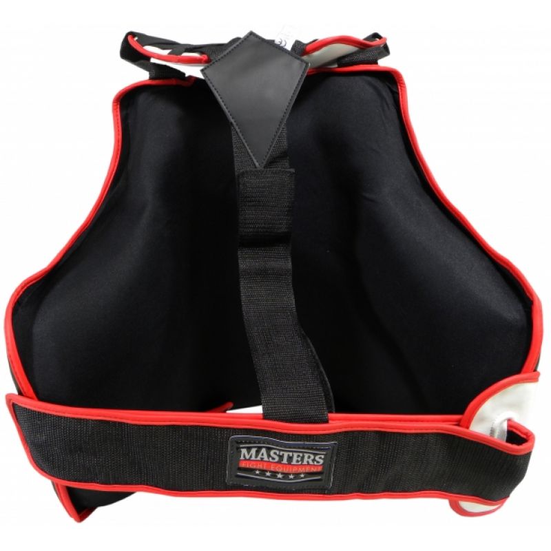(W) Abdominal and thigh protector OBU-4 white and black In preparation Your Sports Performance