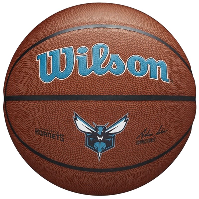 Basketball Wilson Team Alliance Charlotte Hornets Ball WTB3100XBCHA Accessories/Balls/Basketball Your Sports Performance